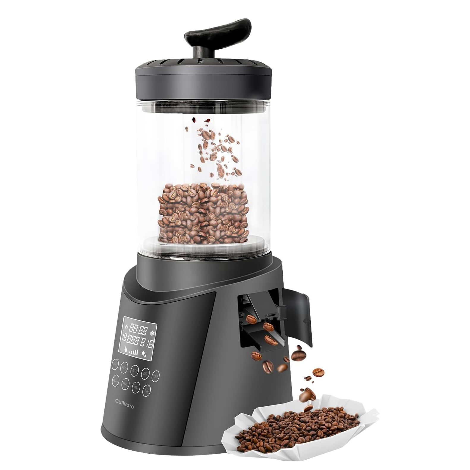 Culivaro Smart Home Coffee Bean Roaster, Digital D